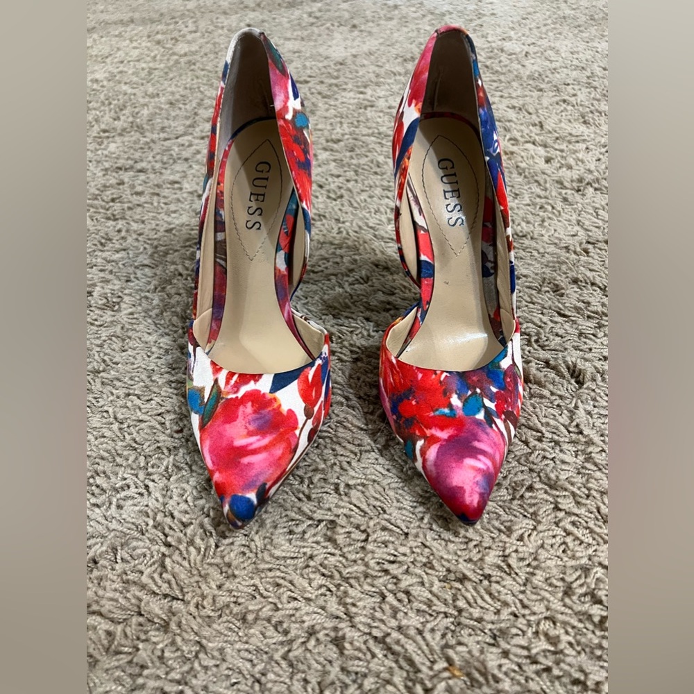 Floral heels